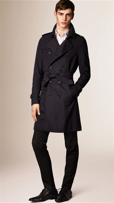 burberry sandringham mens long|Burberry sandringham trench coat men's.